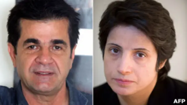Джафар Панахи и Насрин Сотуде 
