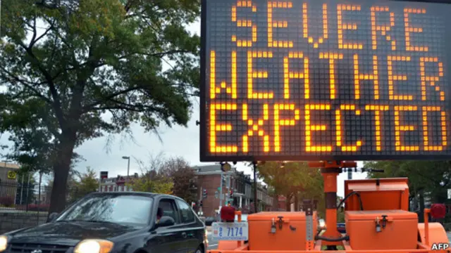 Los habitantes de Washington se preparan para Sandy. Los políticos también.