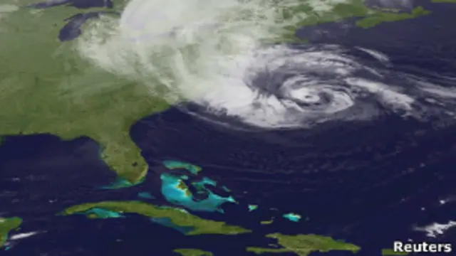 Карта урагана