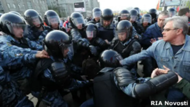 Полиция на Марше миллионов