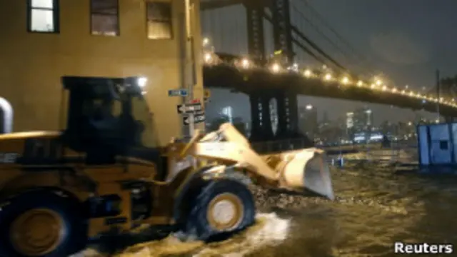 Затопленный район Бруклина