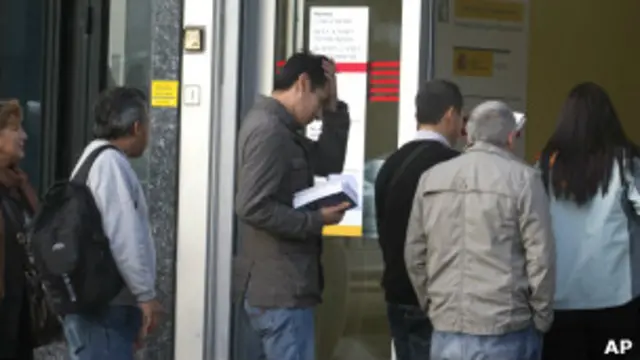 Безработица в Испании