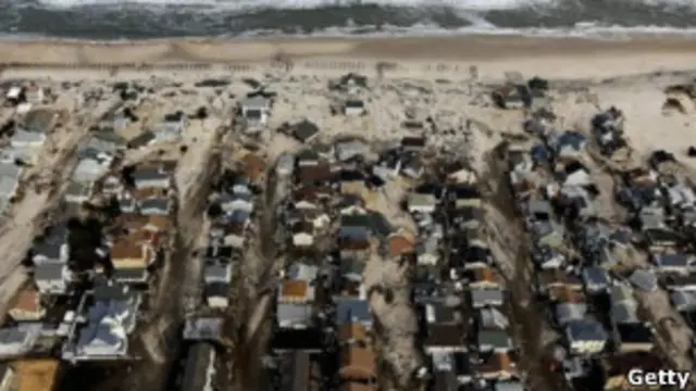 Последствия урагана "Сэнди" в штате Нью-Джерси