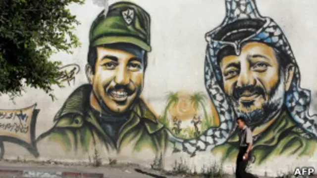 Абу Джихад и Ясир Арафат 