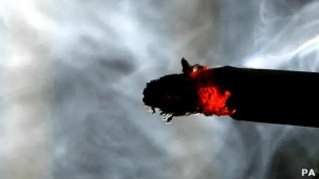 Cigarrillo encendido