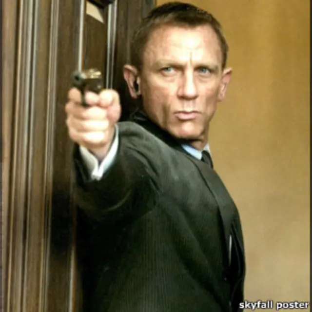 फिल्म स्काईफॉल में डेनियल क्रेग