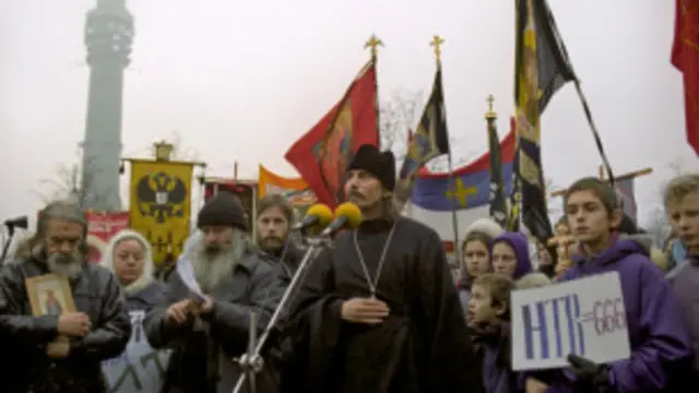 Акция в Останкино