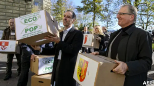 Члены группы Ecopop