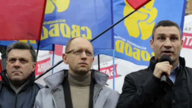 митинг оппозиции в Киеве