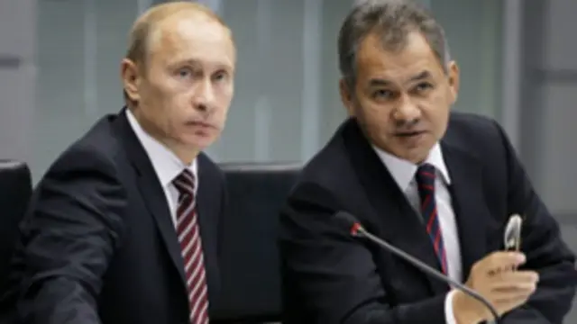 Владимир Путин и Сергей Шойгу