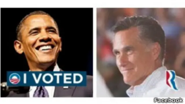 Barack Obama y Mitt Romney
