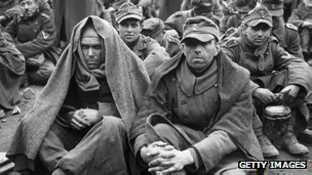 Prisioneros en la Segunda Guerra Mundial