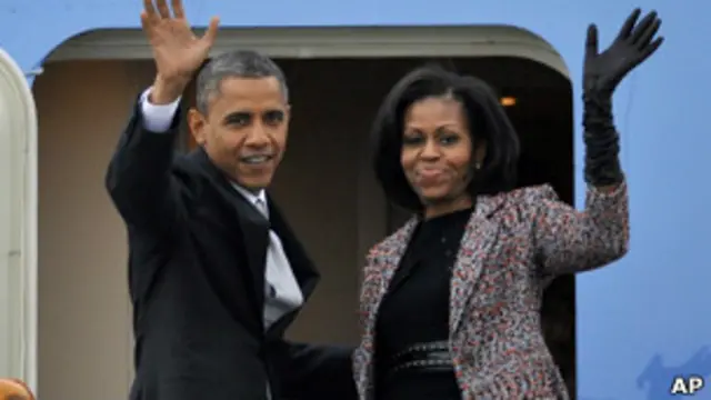 Президент Барак Обама и первая леди Америки