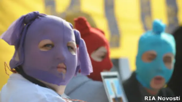 Акция в поддержку Pussy Riot