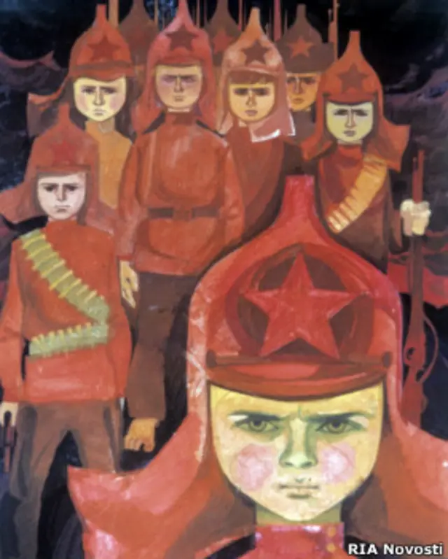 Юные буденовцы 