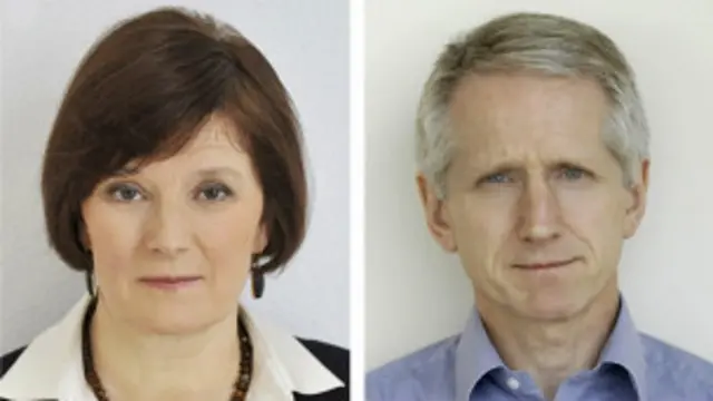 Helen Boaden y Steve Mitchel