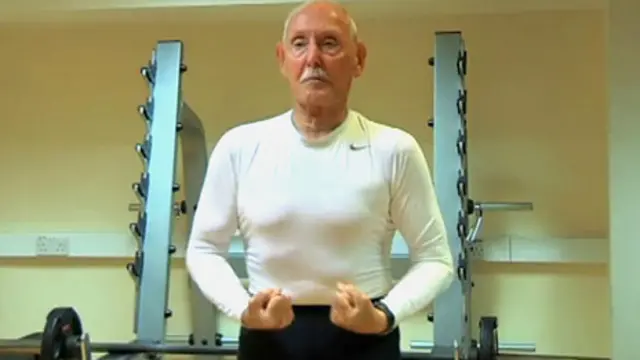 Culturista a los 93 años