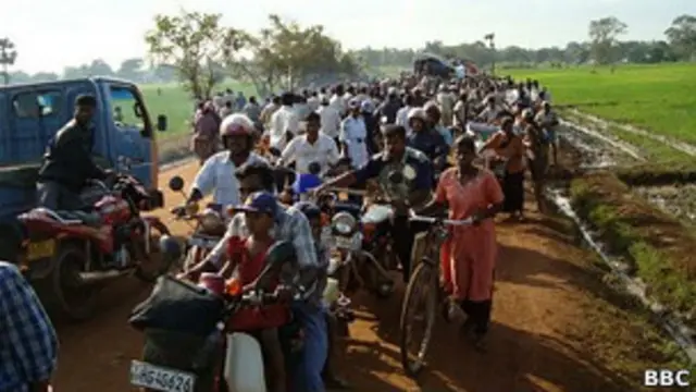 Мирные жители Шри-Ланки