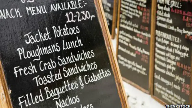 Menú británico