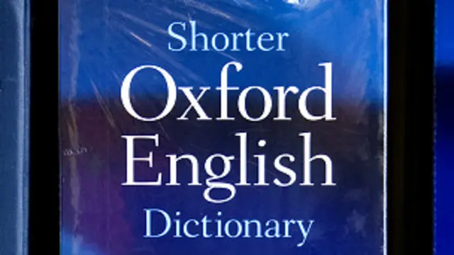 अंग्रेज़ी शब्दकोष ऑक्सफ़र्ड इंग्लिश डिक्शनरी