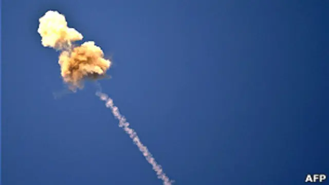 Взрыв ракеты