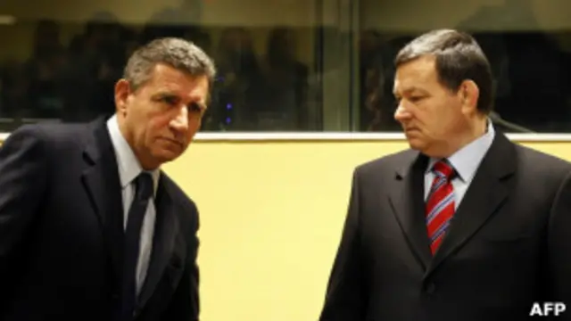 Анте Готовина и Младен Маркач