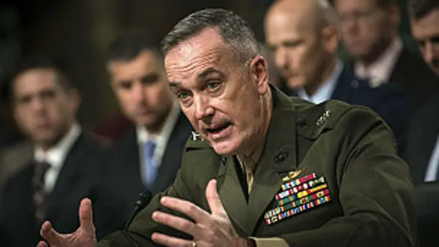 جنرل ڈنفورڈ کا کہنا ہے کہ امریکہ اور پاکستان اس فوجی آپریشن میں مل کر کام نہیں کر رہے 