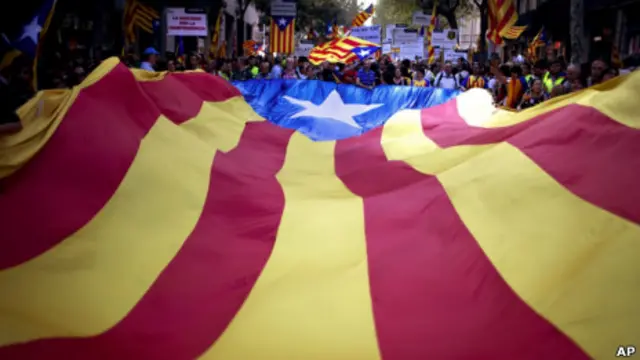 Bandera catalana independentista