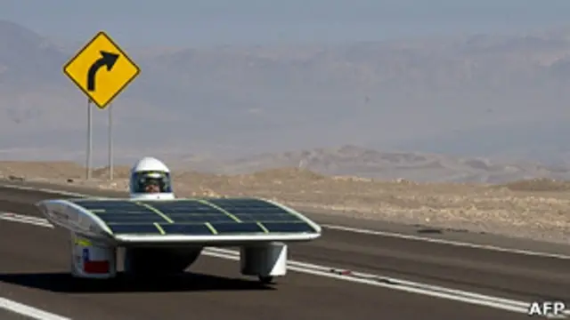 सौर कार रैली चिली