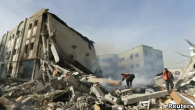 Здание штаб-квартиры ХАМАС