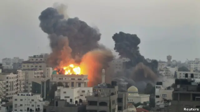 Ataques israelíes en Gaza