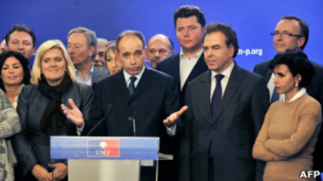 Жан-Франсуа Копе объявляет о победе