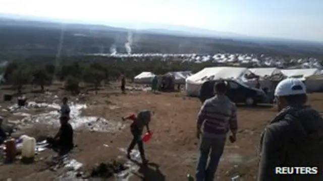 Лагерь беженцев