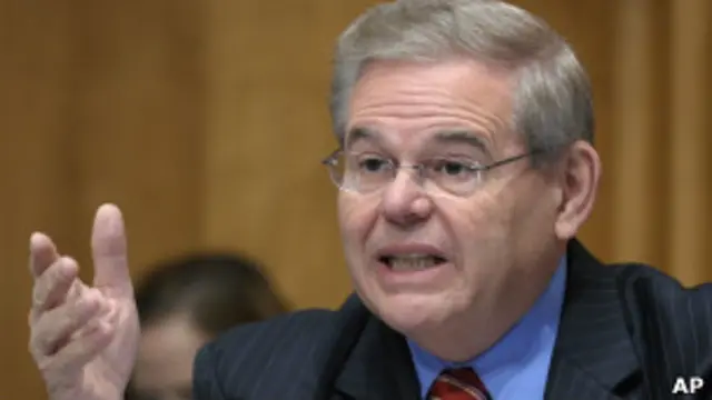 senador Bob Menéndez
