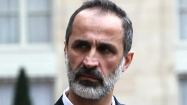 المرة الاولى التي يزور فيها الخطيب حلب منذ خروجه من البلاد