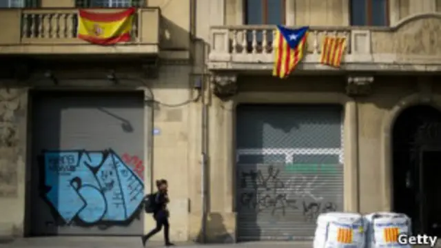 На улице в Барселоне