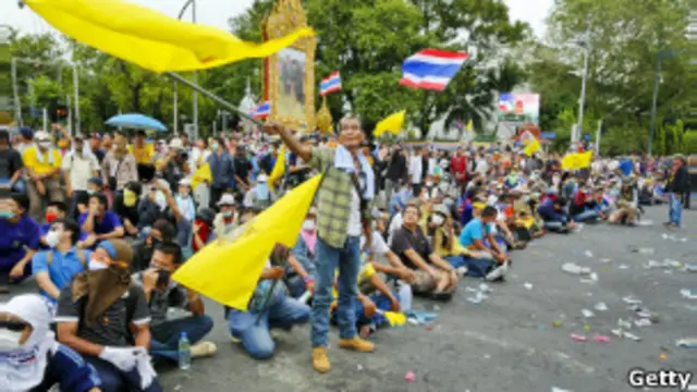 Unjuk rasa di Thailand