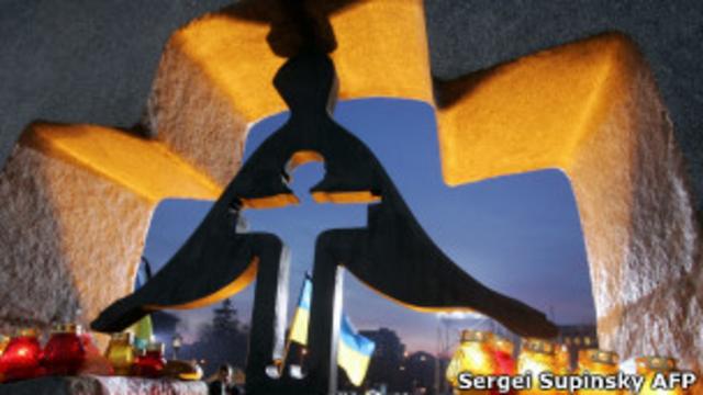 Памятник жертвам Голодомора в Киеве