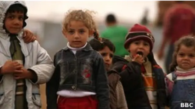 Лагерь беженцев в Атме