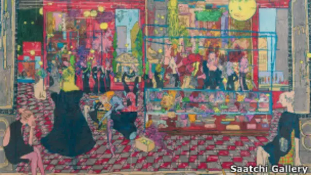 Работа живущей в Нью-Йорке русской художницы Даши Шишкин