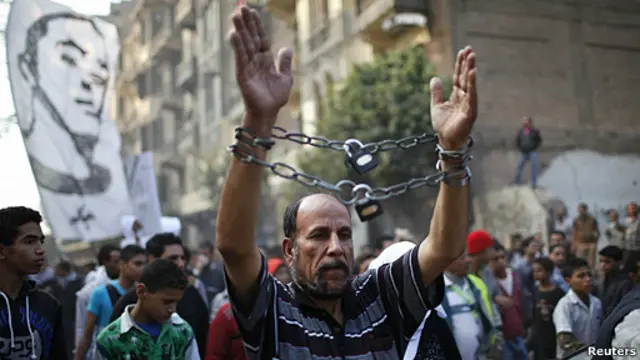 protestas antiMursi en Egipto