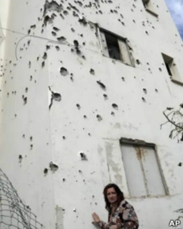 Результат обстрела