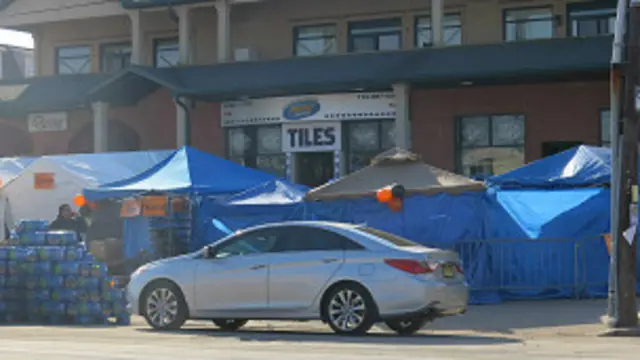 campamentos de ayuda