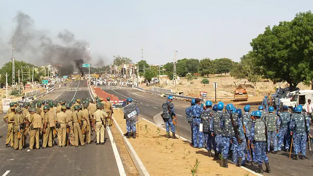गुर्जर आरक्षण आंदोलन