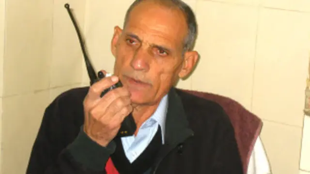 संसद मार्ग में अपनी ड्यूटी पर बलजीत संह राणा