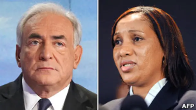Доминик Стросс-Кан и Нафиссату Диалло