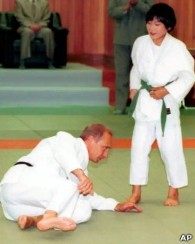 Путин на татами