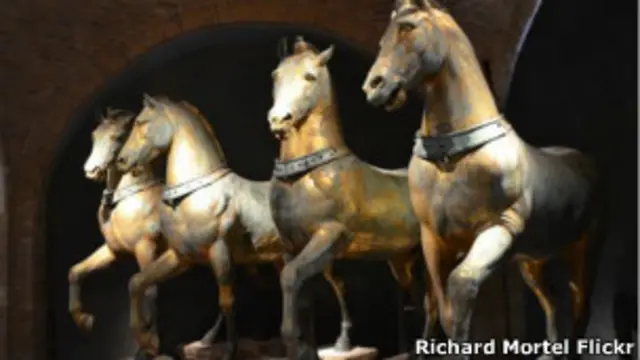 Caballos de Dandolo en Venecia