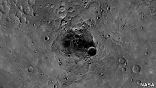 Кратер на Меркурии