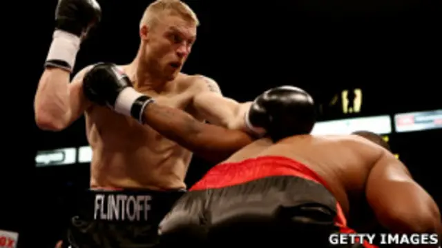 فلنٹوف نے کرکٹ سے ریٹائرمنٹ لینے کے بعد باکسنگ بھی کی